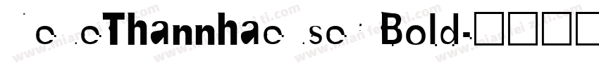 NeueThannhaeuser Bold字体转换